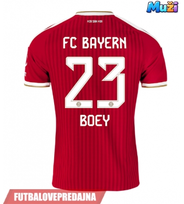 Lacne Muži Futbalové dres Bayern Munich Sacha Boey #23 2026-27 Krátky Rukáv - Domáci